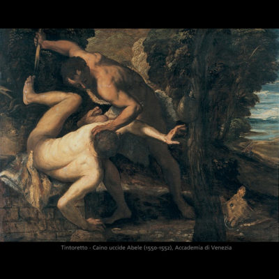 Tintoretto - Caino uccide Abele (1550-1552), Accademia di Venezia